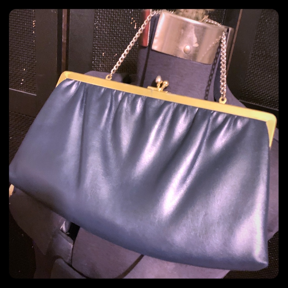 Vintage navy purse